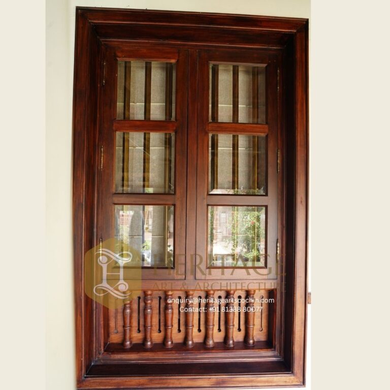 premium teak window in Kochi
