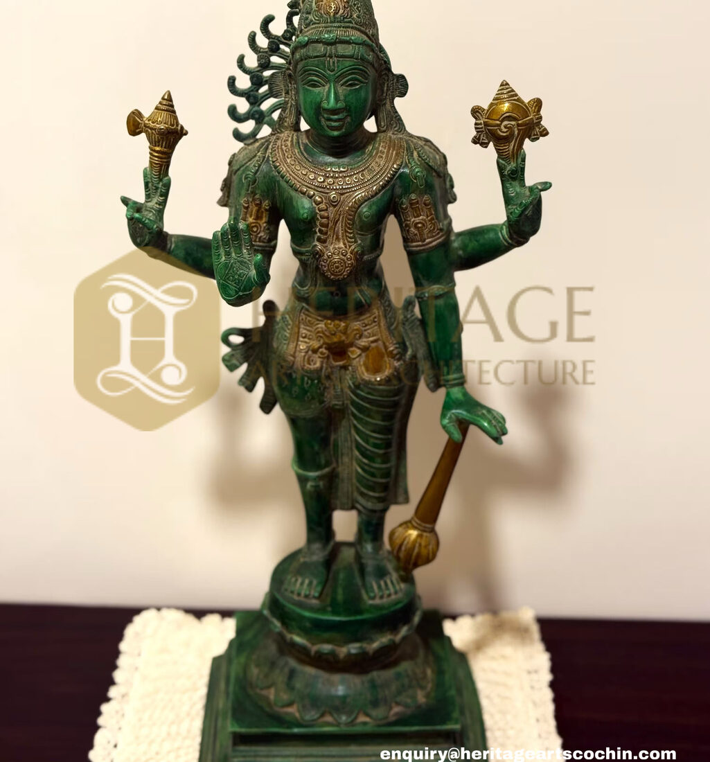 antique harihara murti heritage statue in kerala