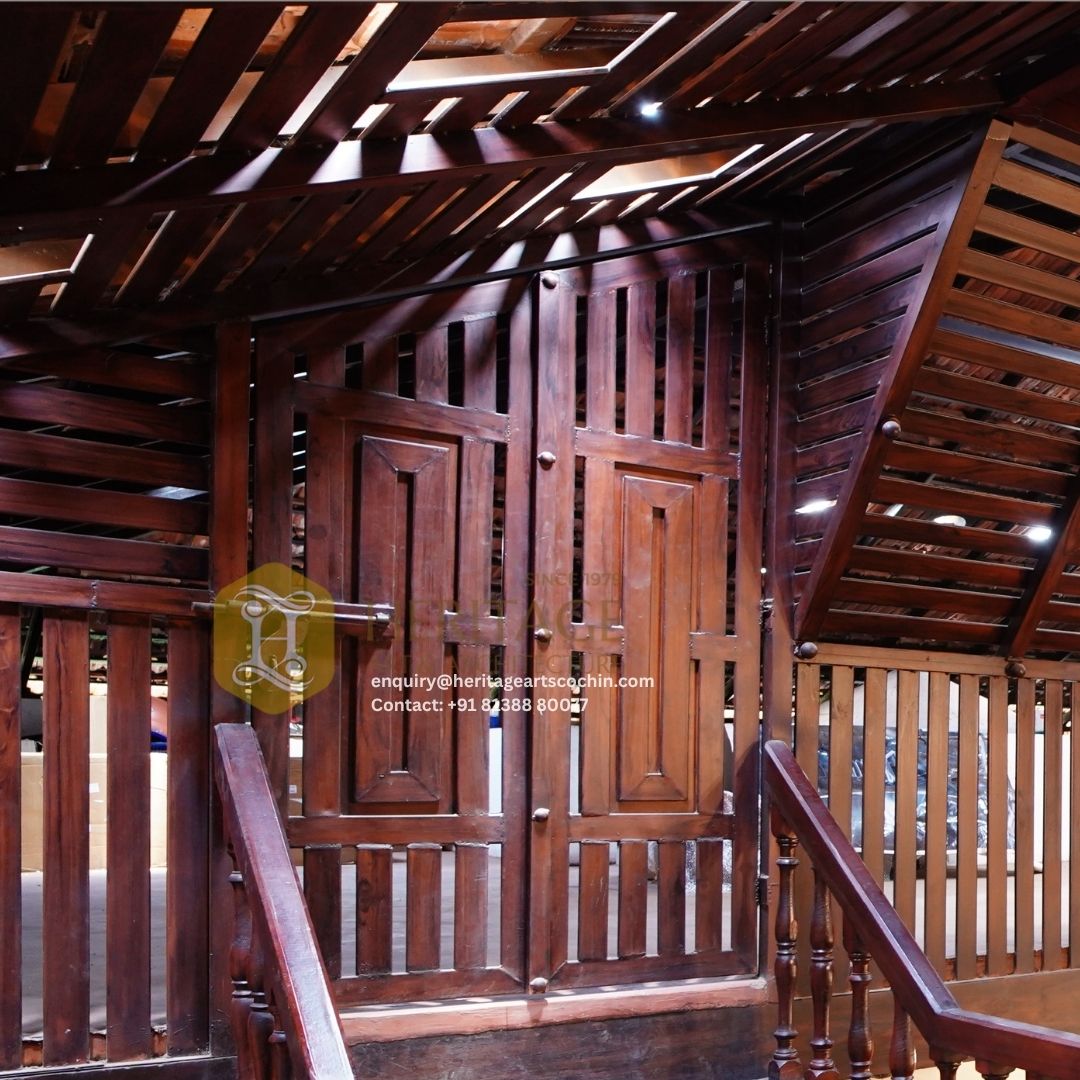 premium wooden corridor in Cochin