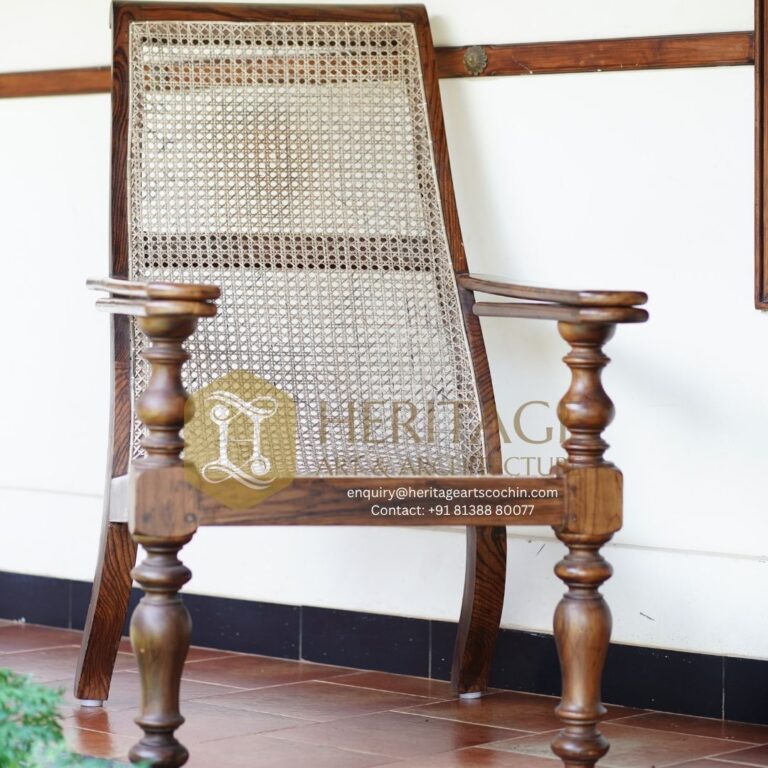 Pranava Cane Heritage Chair