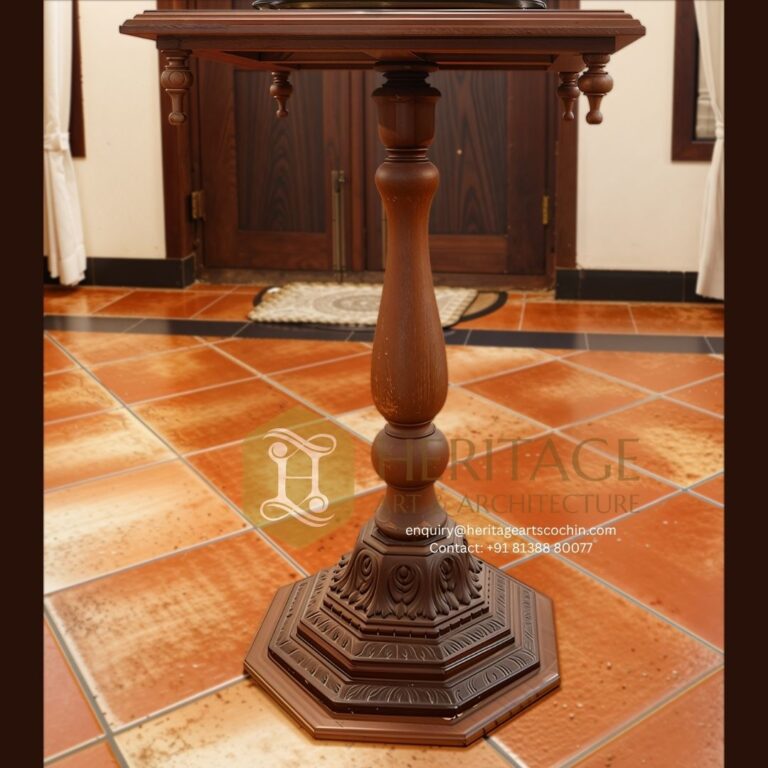 Shraddha Pedestal Table