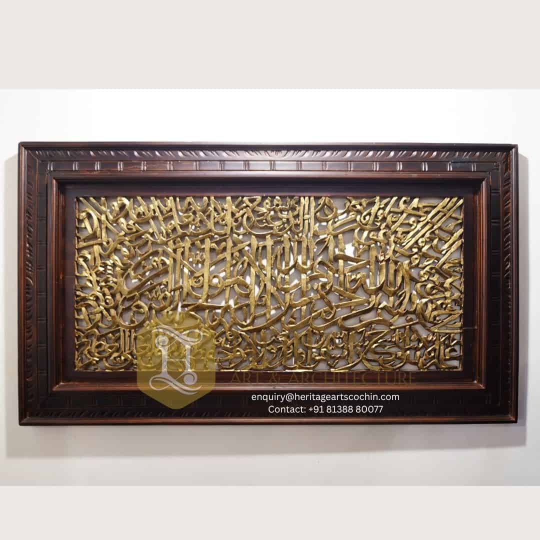 handcrafted panel wall art in Kochi