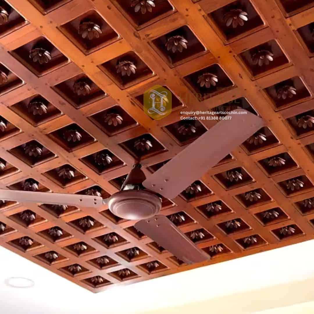 Chitramukha Teak Wood Ceiling
