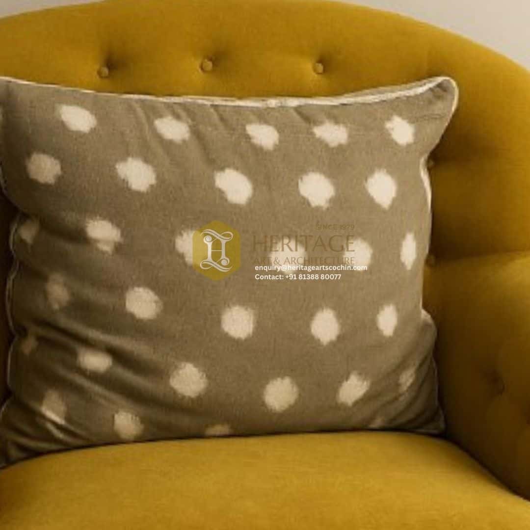 handloom cushion armchair in kerala