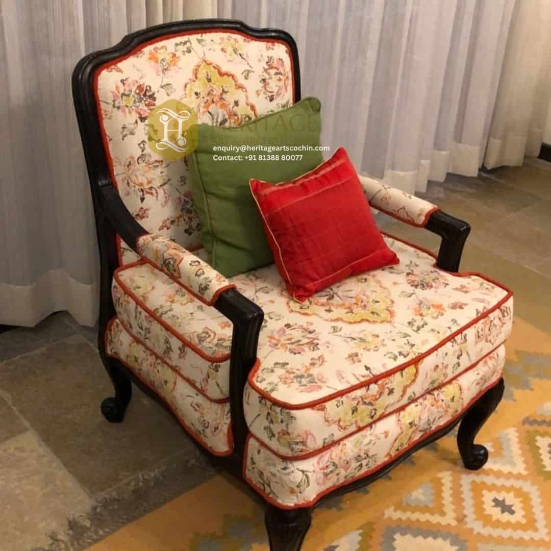 tradition living room armchair in kerala