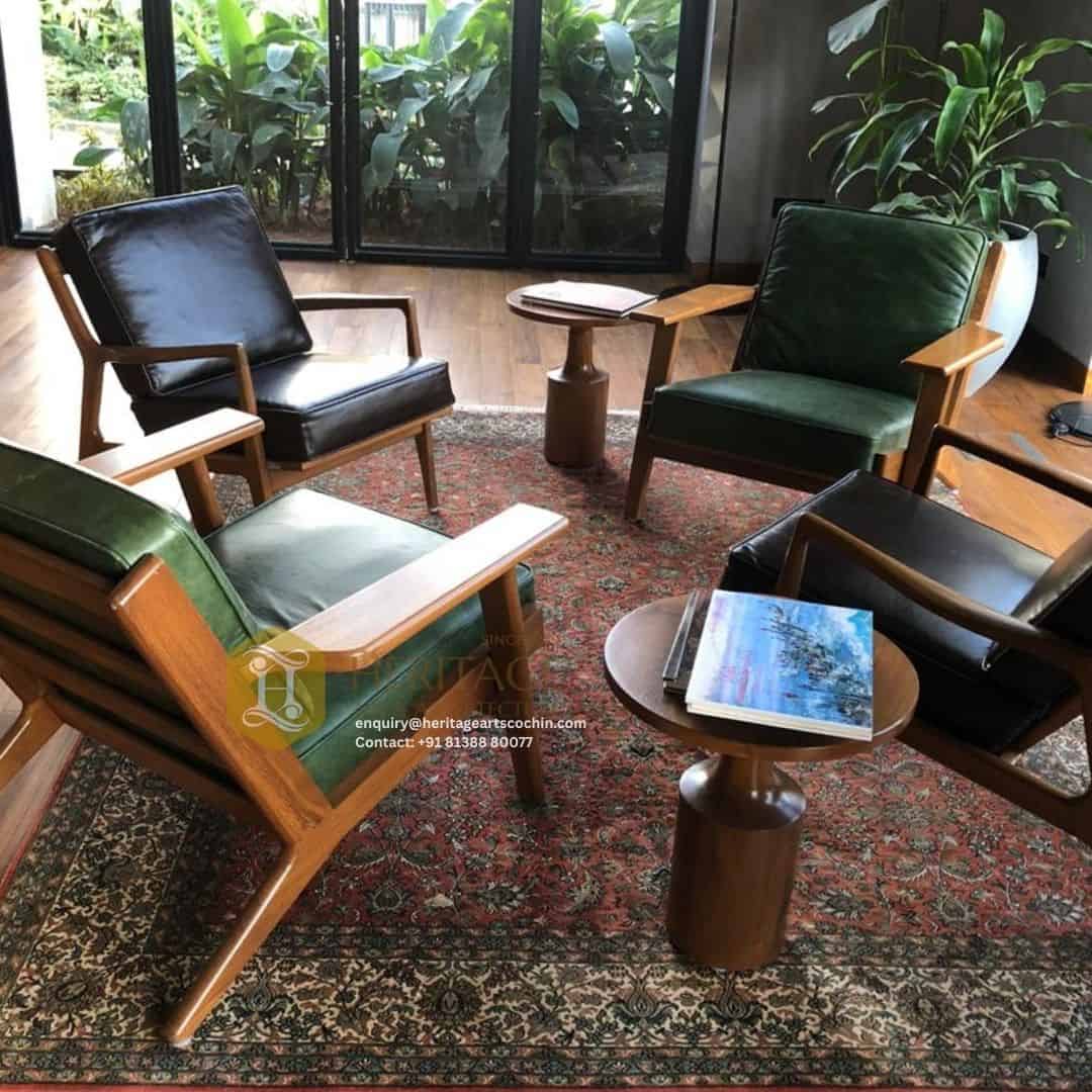 luxury teak wood lounge set in Cochin