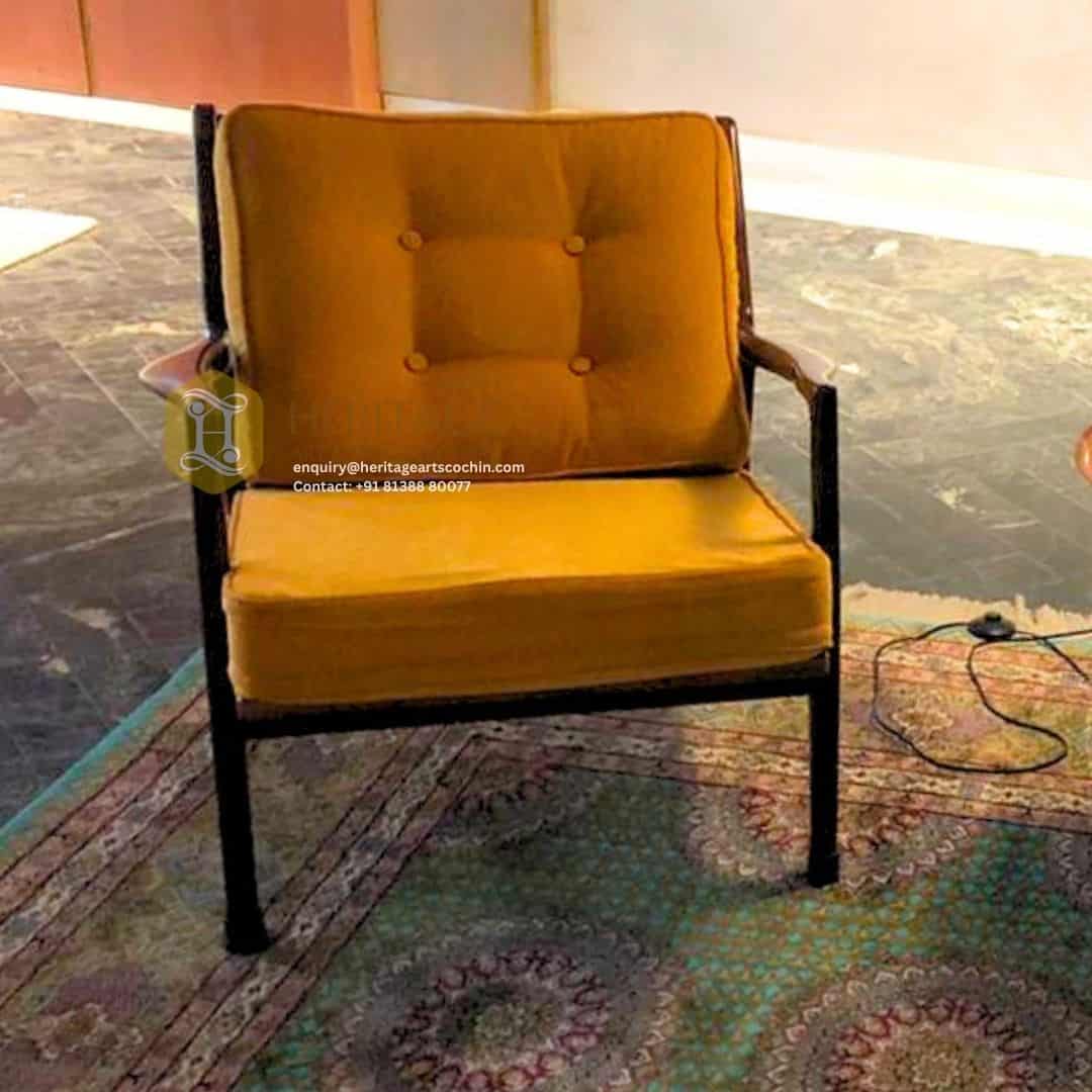 handcrafted teak lounge set in Kerala