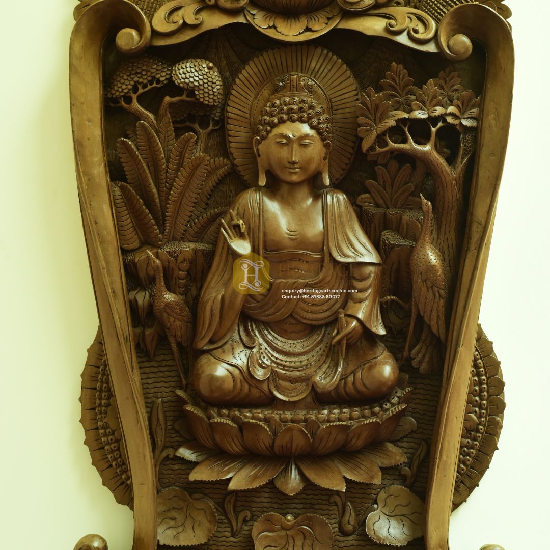Custom wooden wall decor in India