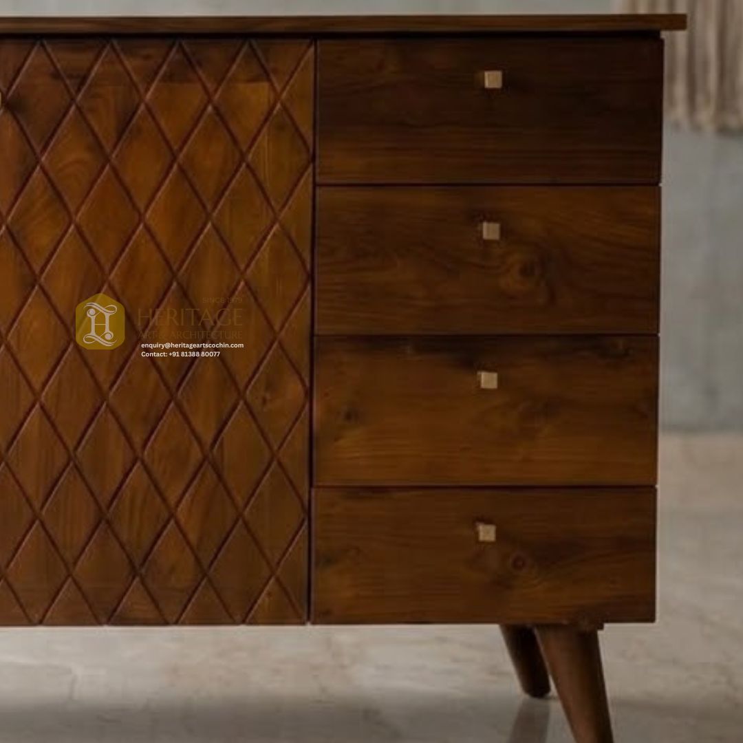 Thulika Wooden Storage Cabinet - Image 3