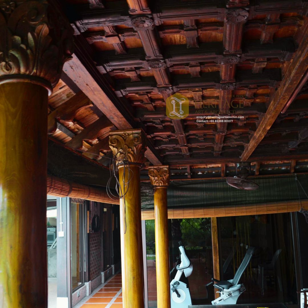 Poo Thattu Wooden Ceiling - Image 2