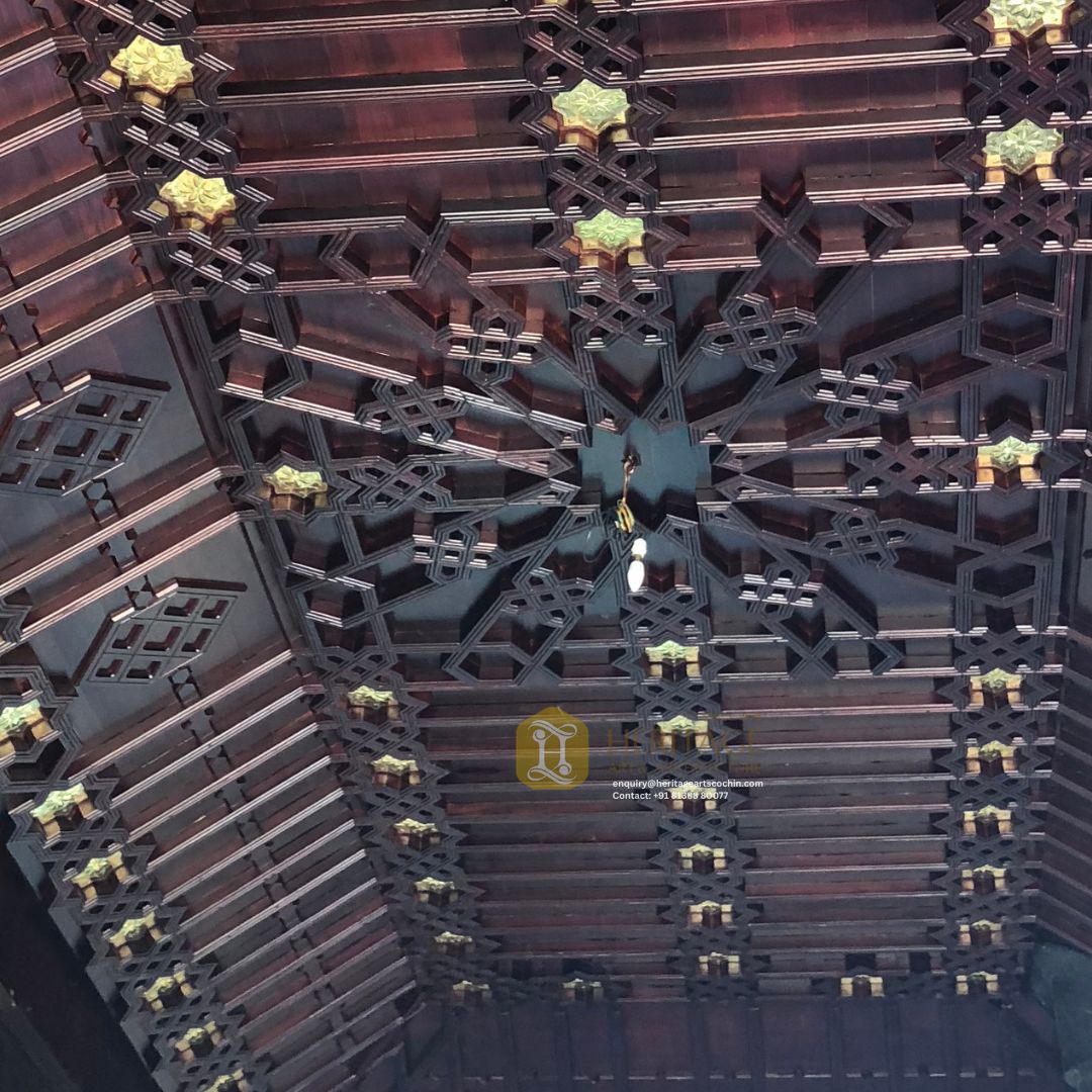 Raajasabha Wooden Ceiling - Image 2