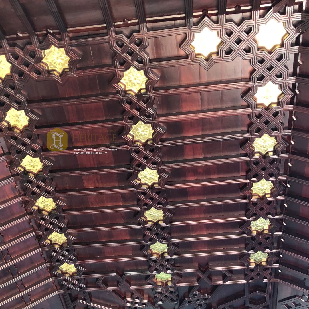 Raajasabha Wooden Ceiling - Image 3