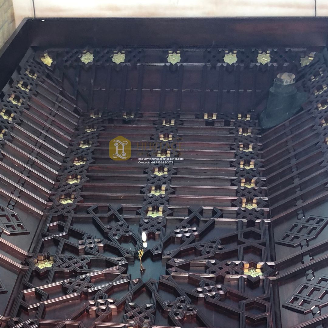 Raajasabha Wooden Ceiling - Image 4